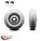 Service Caster SCC-6" Thermoplastic Rubber Donut Tread Wheel Only w/Ball Bearing-500 lbs Cpty SCC-TPRBD620 - alternate 3